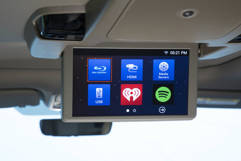 2019 Honda Odyssey rear entertainment system screen