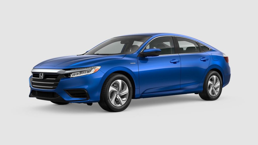 2019 Honda Insight in Aegean Blue