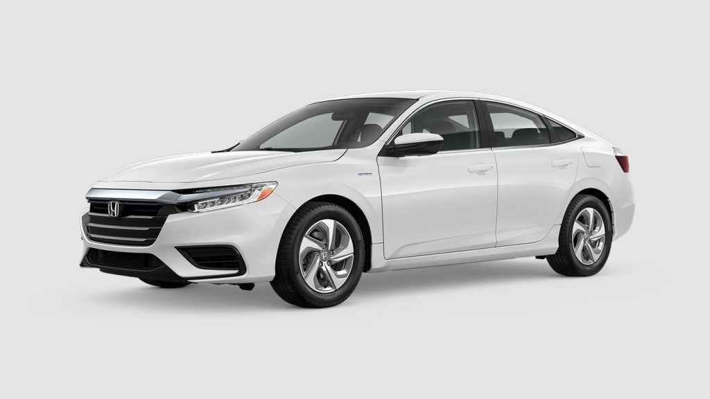 2019 Honda Insight in White Orchid