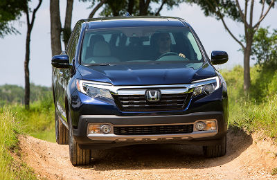 2019 Honda Ridgeline exterior front fascia off road