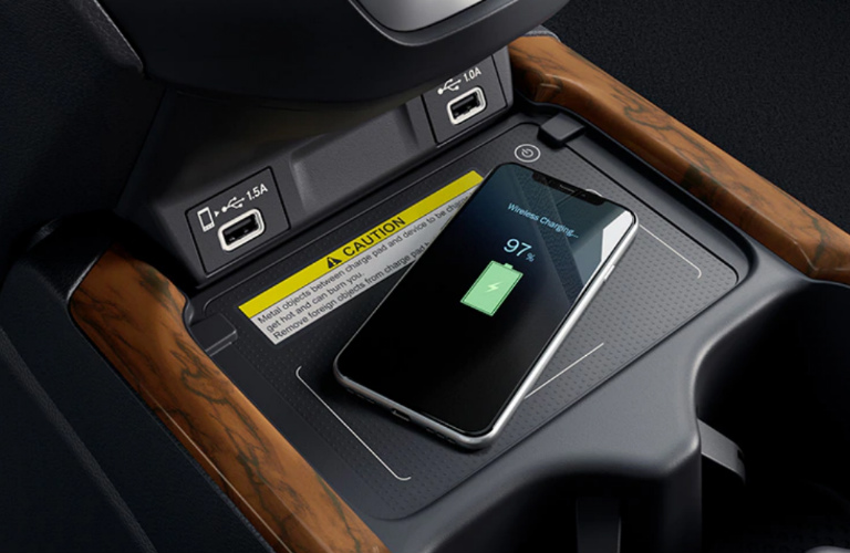 2020 Honda CR-V Touring wireless phone charger