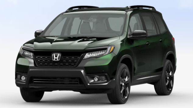 2020 Honda Passport in Black Forest Pearl 