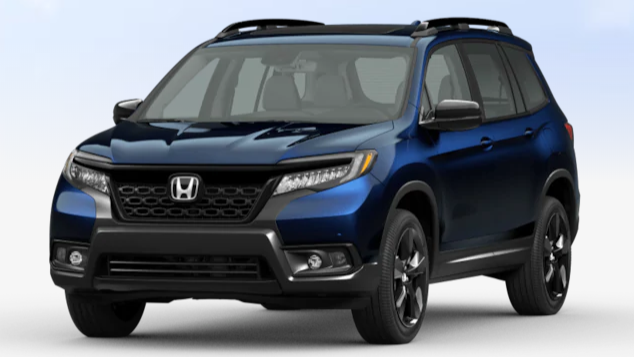 2020 Honda Passport in Obsidian Blue Pearl 