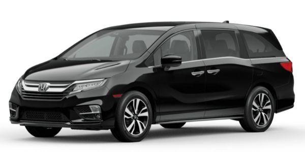 2020 Honda Odyssey in Crystal Black Pearl