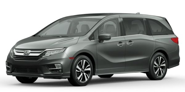 2020 Honda Odyssey in Forest Mist Metallic 