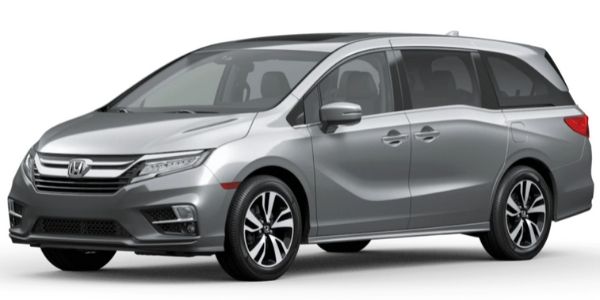 2020 Honda Odyssey in Lunar Silver Metallic