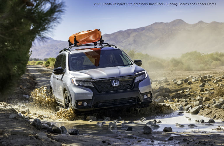 2020 Honda Passport with accessories