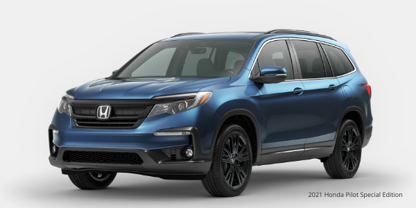 Blue 2021 Honda Pilot Special Edition