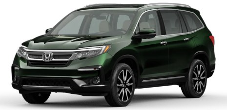 2021 Honda Pilot in Black Forest Pearl