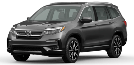 2021 Honda Pilot in Modern Steel Metallic 