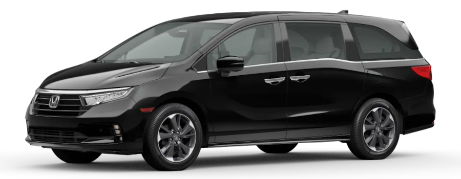 2021 Honda Odyssey in Crystal Black Pearl