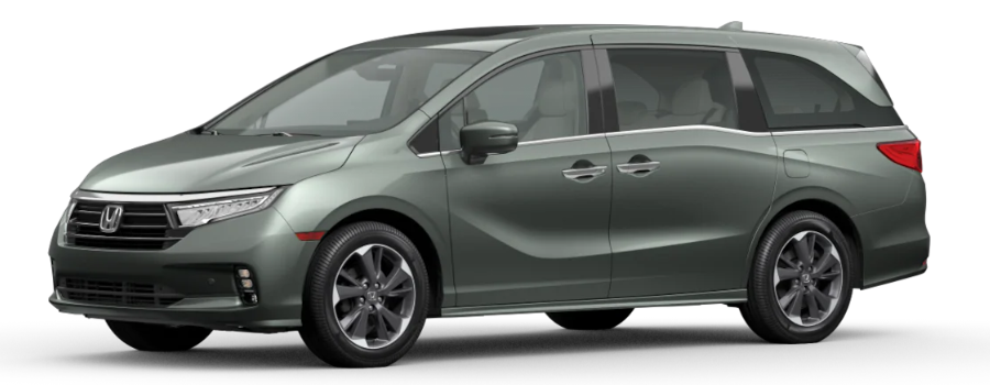 2021 Honda Odyssey in Forest Mist Metallic