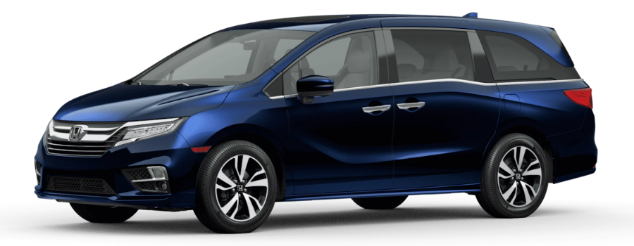 2021 Honda Odyssey in Obsidian Blue Pearl 