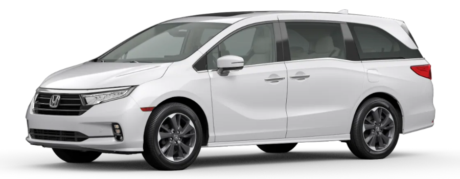 2021 Honda Odyssey in Platinum White Pearl 