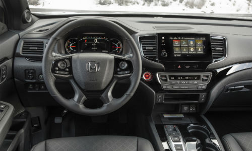 Interior view of 2021 Honda Passport