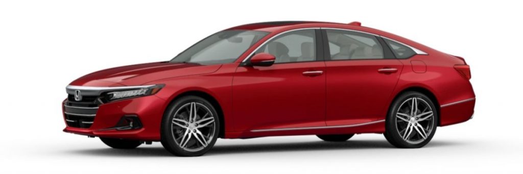 2021 Honda Accord in Radiant Red Metallic