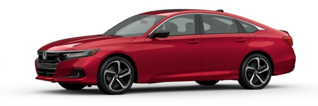 2021 Honda Accord in San Marino Red