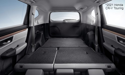 Interior view of 2021 Honda CR-V Cargo Area