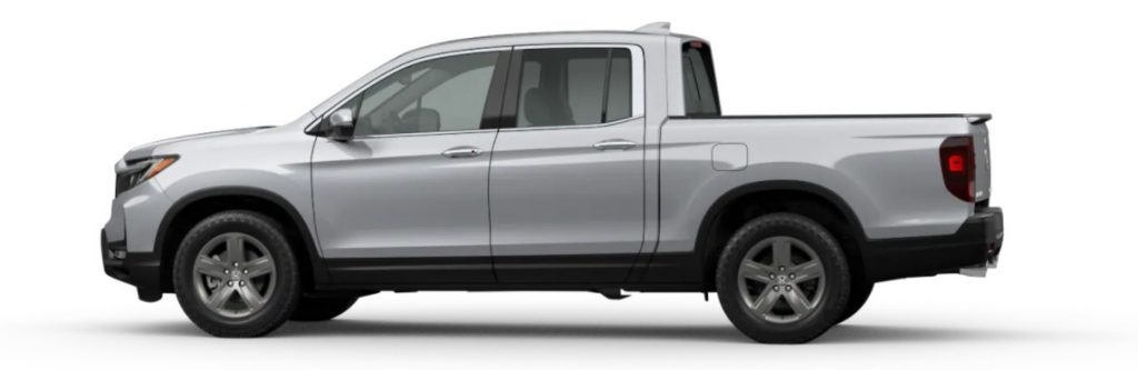 2021 Honda Ridgeline in Lunar Silver Metallic