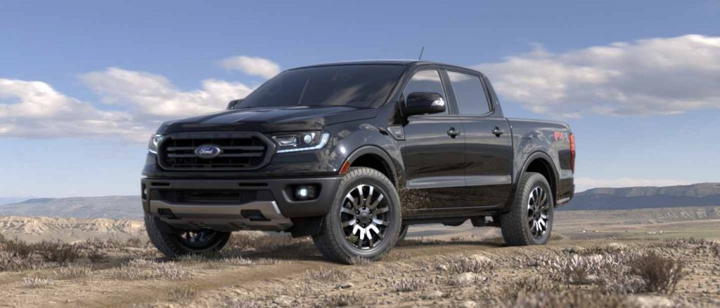 2019 Ford Ranger in Absolute Black