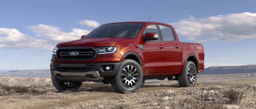 2019 Ford Ranger in Hot Pepper Red