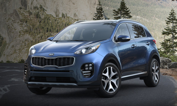 What colors does the 2018 Kia Sportage come in?