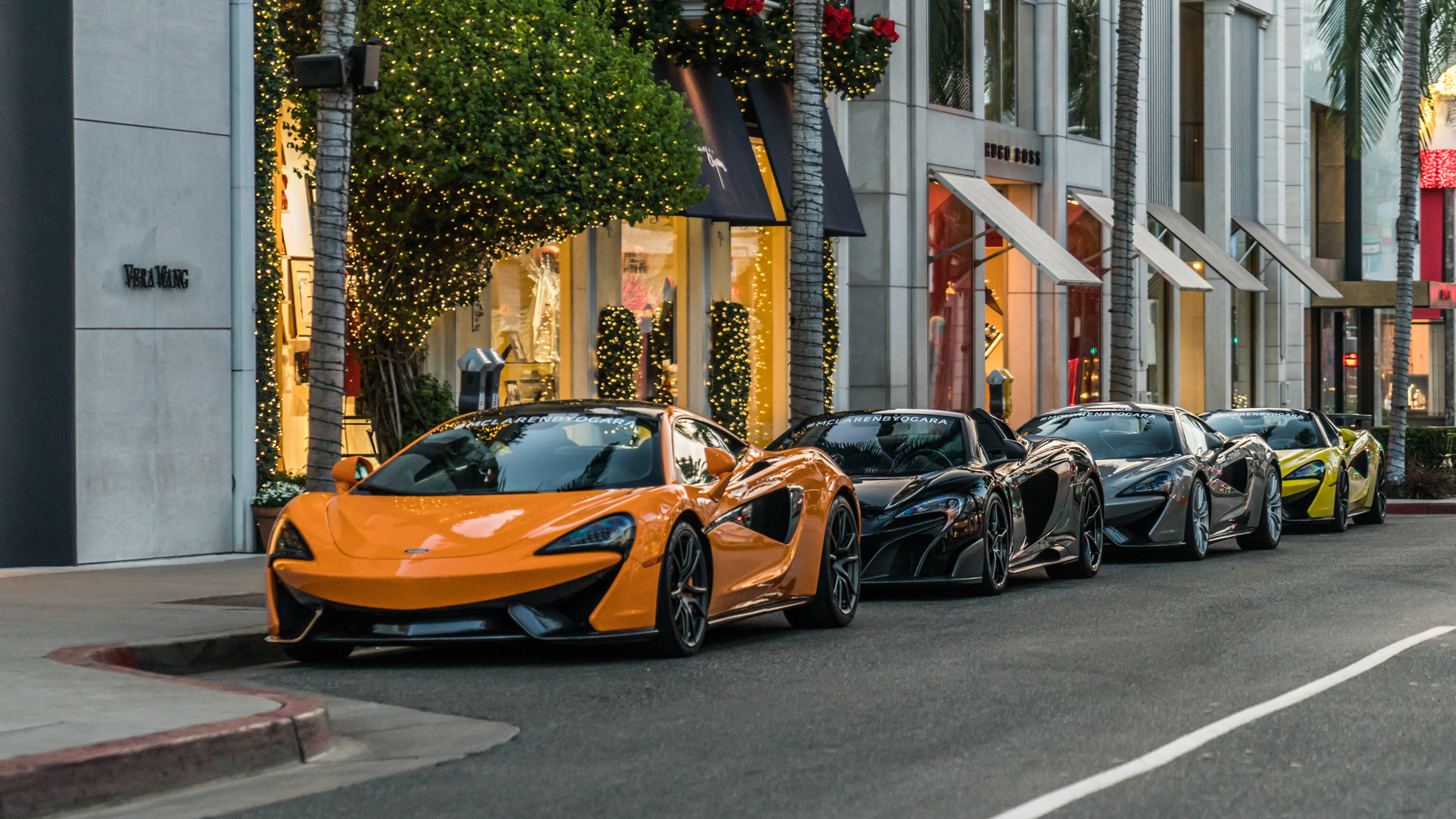 RODEO DRIVE TAKEOVER MCLAREN BEVERLY HILLS O'GARA COLLECTIVE