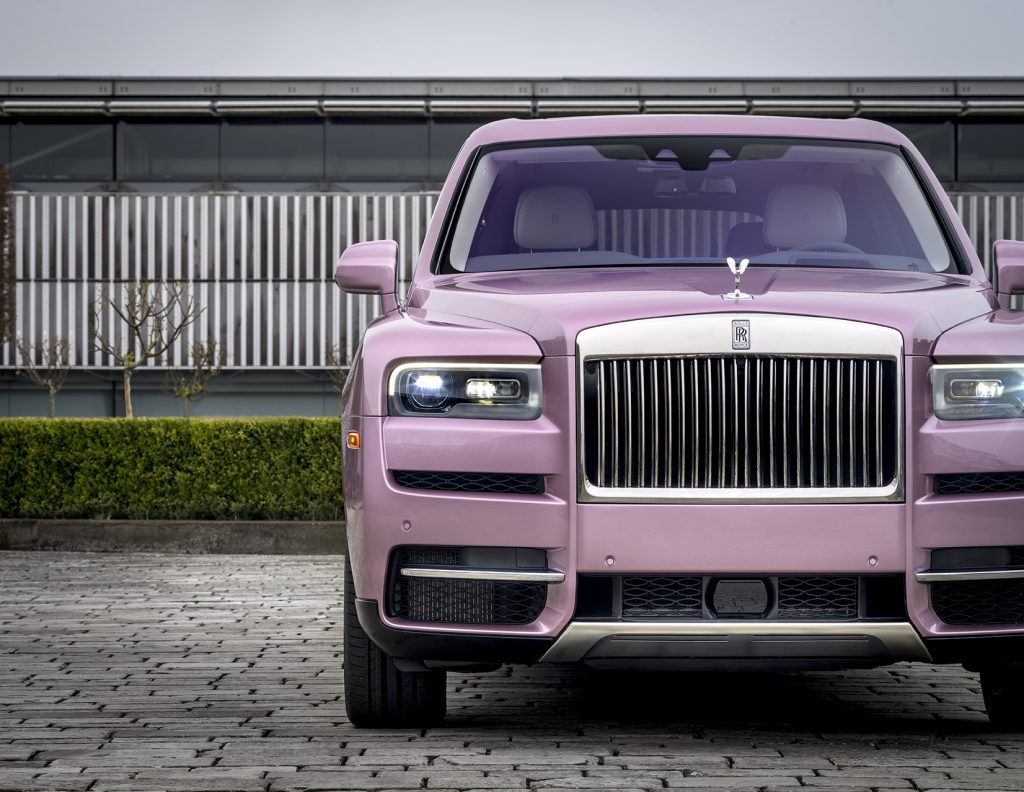Passion Pink Cullinan Rolls Royce Beverly Hills Ogara Collective