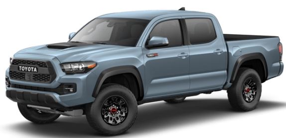 2018 Toyota Tacoma Color Options